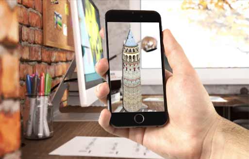 google augmented reality search results tourism marketing